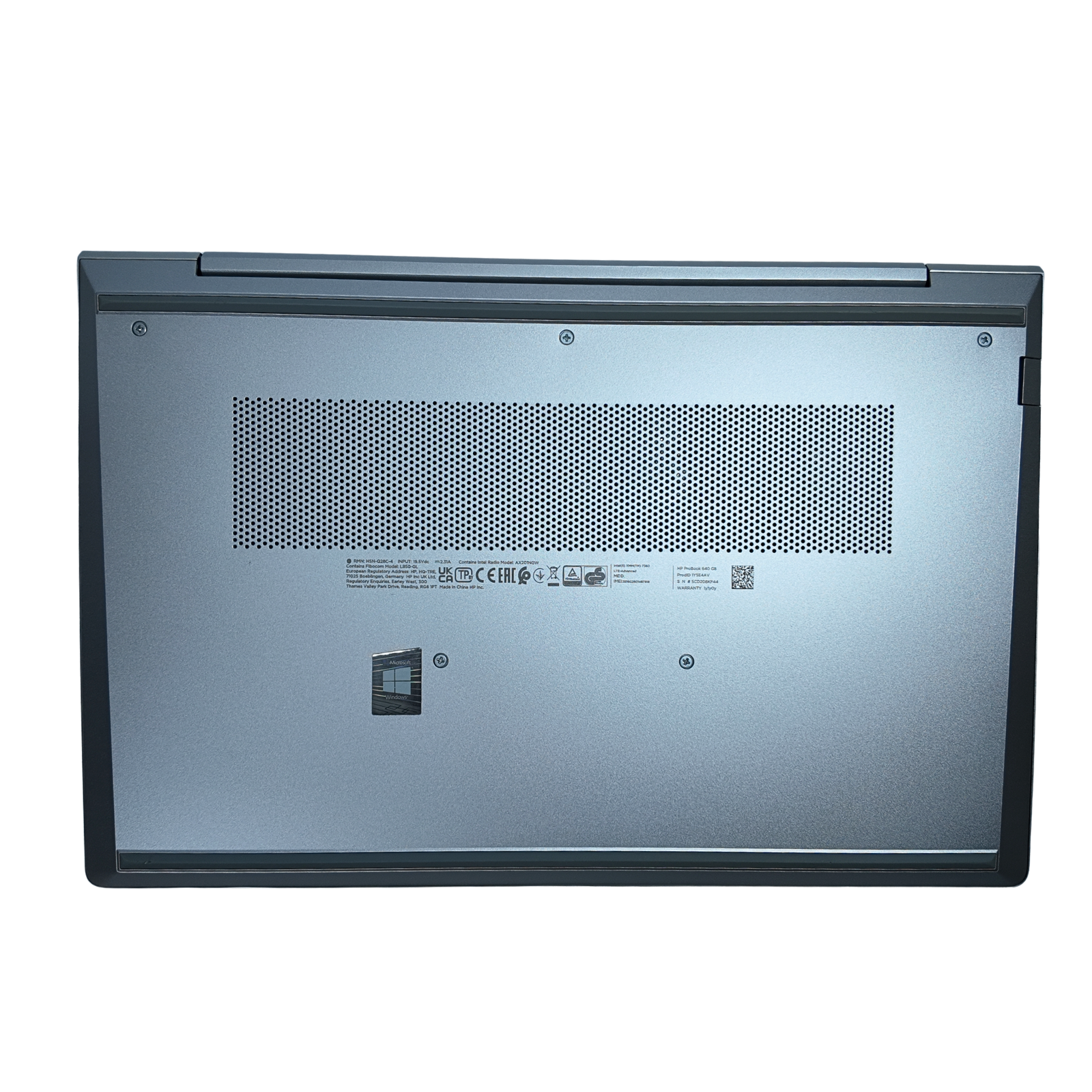 HP ProBook 640 G8 laptop back cover