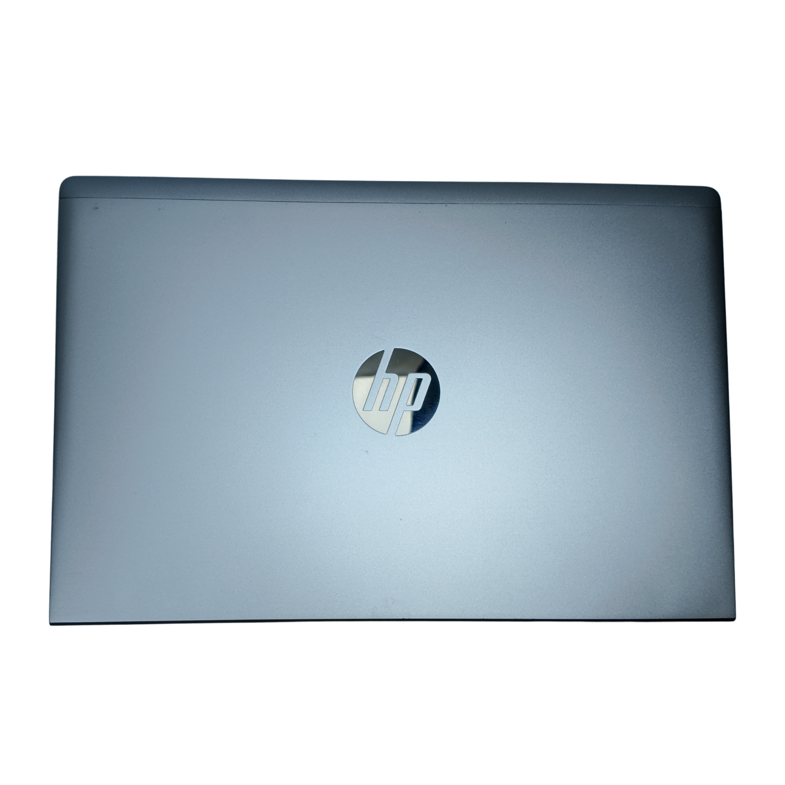 HP ProBook 640 G8 laptop lid with HP logo