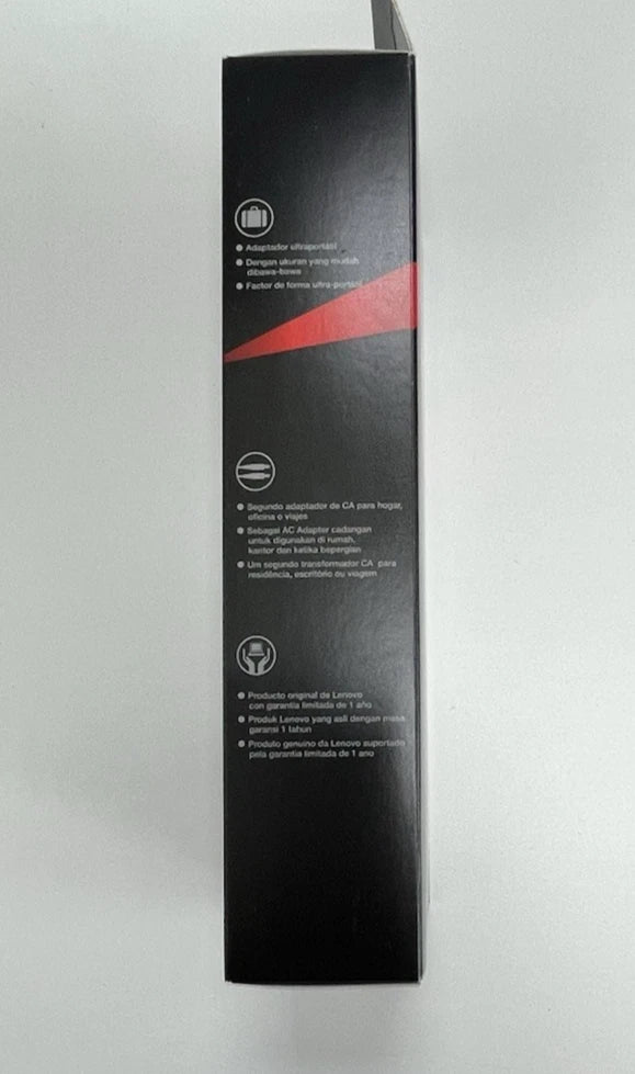 Lenovo ThinkPad 65W | Power Supply Charger | P/N 0B47483 | 20V Slim Tip