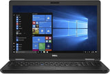 DELL Latitude 5580 15.6" HD Laptop, 6th gen Intel Core i5 6300U , 256 GB SSD, 8 GB DDR4 RAM, Window 10 Pro