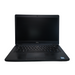 Front side of Black Dell Latitude 5490 laptop on a white background