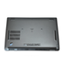 Back cover of a Titan Grey Dell Precision 3580 15.6-inch mobile workstation laptop, showing the open display, thin bezels, and full-sized backlit keyboard with numeric keypad.