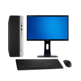 Complete PC Set: Monitor 22 inch TFT and HP ProDesk 400 G5 SFF Intel Core i5 8500 16GB RAM 512GB SSD Windows 10 Pro