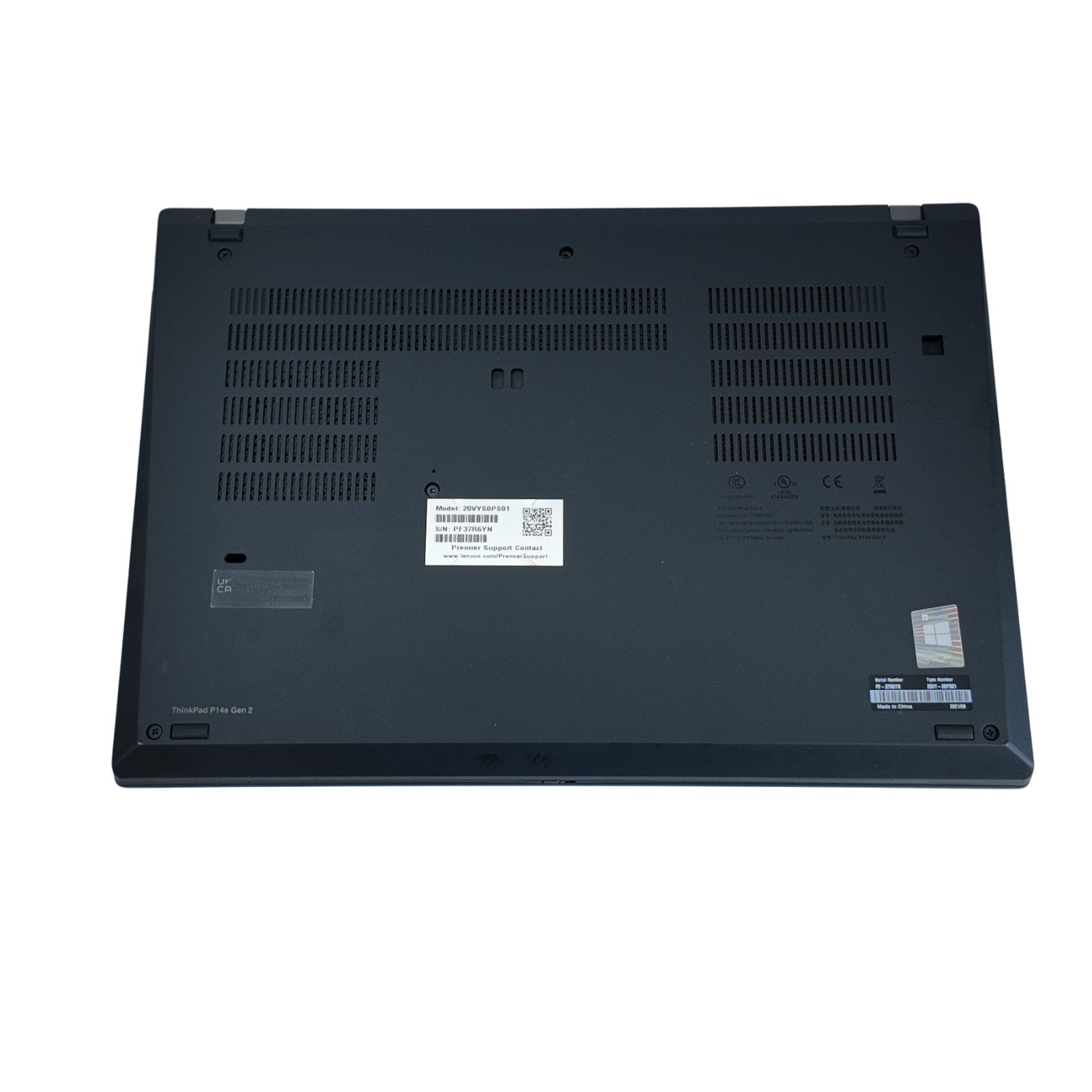 Lenovo ThinkPad P14s Gen 2 | WorkStation Laptop | Intel Core i7-1185G7 | 16GB RAM | 512GB SSD | Nvidia Quadro T500 | Windows 11 Pro