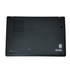 Back cover of a black Lenovo ThinkPad T14s Gen 2 laptop, open to show the 14-inch screen, backlit keyboard with a red TrackPoint, and slim chassis.