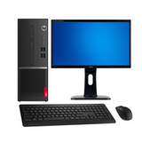 Complete PC Set: Monitor 22 inch TFT and Lenovo ThinkCentre V530s SFF Intel Core i5 8400 8GB RAM 256GB SSD Windows 11 Pro