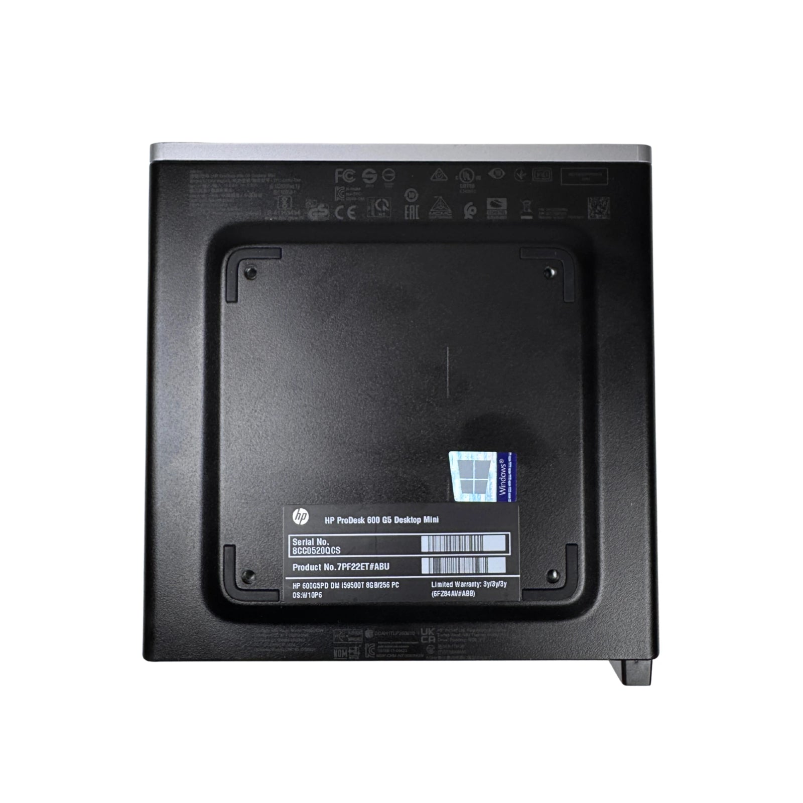 HP ProDesk 600 G5 | Tiny Desktop PC | Intel Core i5-9500T | 8GB RAM | 256GB NVMe SSD | Windows 11 Pro