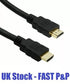 HDMI Cable v1.4 1080p 3D | High Speed With Ethernet Lead | For TV HDTV LCD TFT | 2M